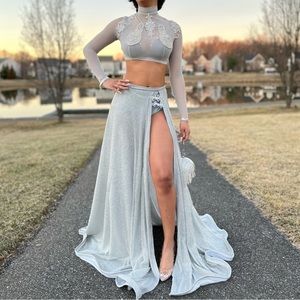 Custom made evening gown